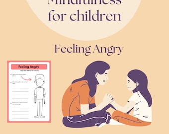 Folha de Atividades para Crianças: Identificando Raiva e Emoções – PDF para Imprimir, Atividade de Controle da Raiva e Aprendizagem Socioemocional