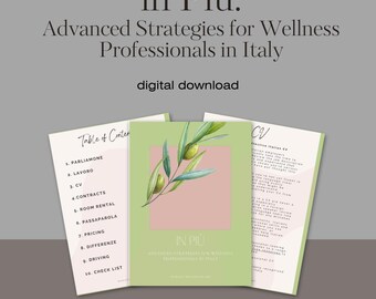 Wellness Business Guide Italy PDF – Advanced Strategies for Expat Practitioners