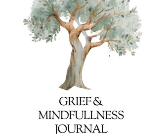 Printable Grief & Mindfulness Journal – 6-Week Healing Workbook (Digital PDF)