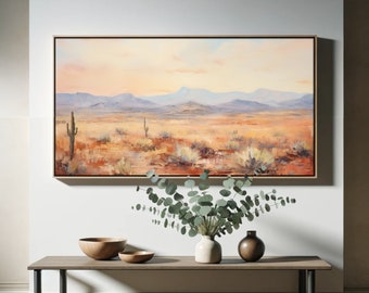 Arizona Samsung Frame TV Art | Arizona Desert Art | Samsung Art Tv Frame | Cactus Tv Art Download | Art For Samsung Frame TV