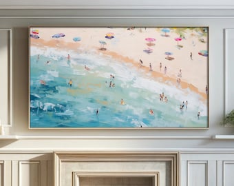 Beach Samsung Frame TV Art | Australian Beach Art | Samsung Art Tv Frame | Ocean Tv Art | Art For Samsung Frame TV | Seaside TV Art