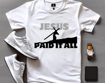 Jezus zapłacił za wszystko Chrześcijański PNG, Sztuka inspirująca (Pobieranie cyfrowe)
