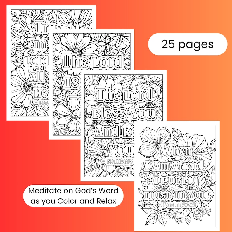 25 Christian Bible Coloring Pages for Adults and Teens Printable ...