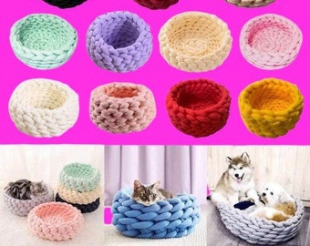 Nid Pop en crochet pour chat et chien