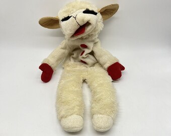 Aurora Shari Lewis 17" Lamb Chop Hand Puppet 2002 Toy Plush Show