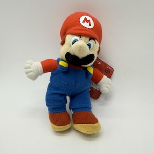 KellyToy Nintendo Licensed Super Mario 2001 Plush W Tags Vintage