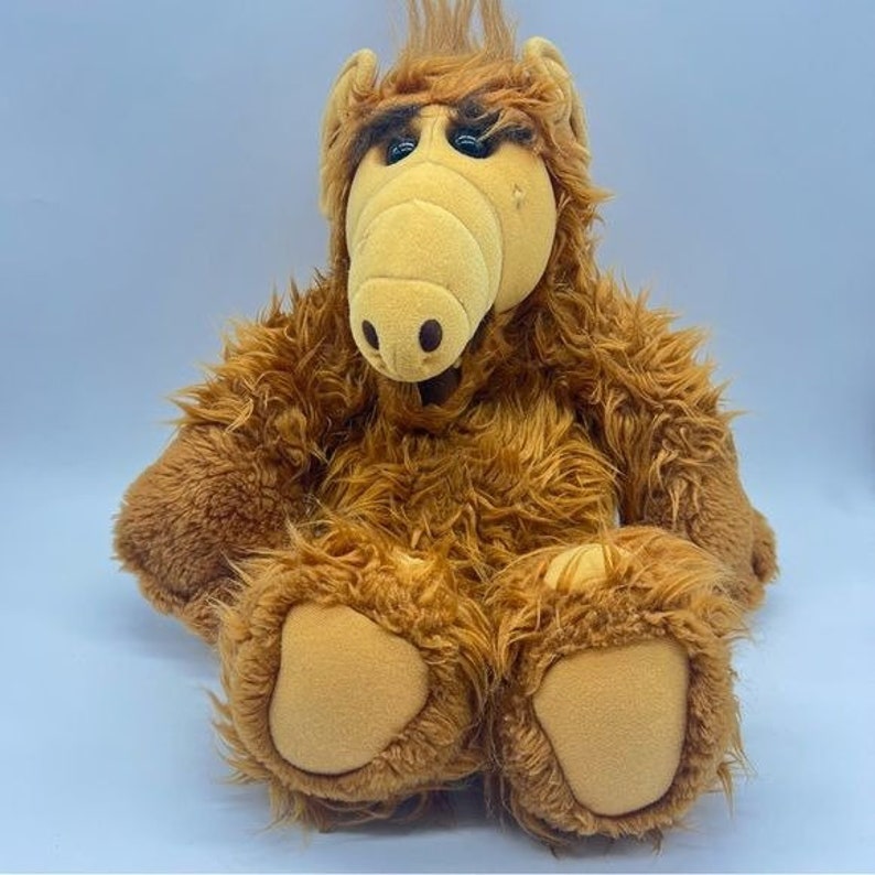 Alf Stuffed Animal Alien Creature Plush TV Show Star 1980s Vintage Toy