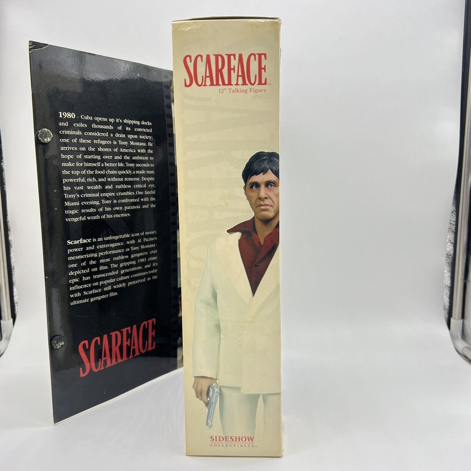 Sideshow Collectibles Scarface Tony Montana White Suit 12 Sideshow Collectibles Scarface Tony Montana White Suit 12