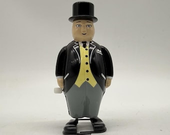 Thomas & Friends ERTL Sir Topham Hatt Working Wind-Up Walking Toy 1991 Figure