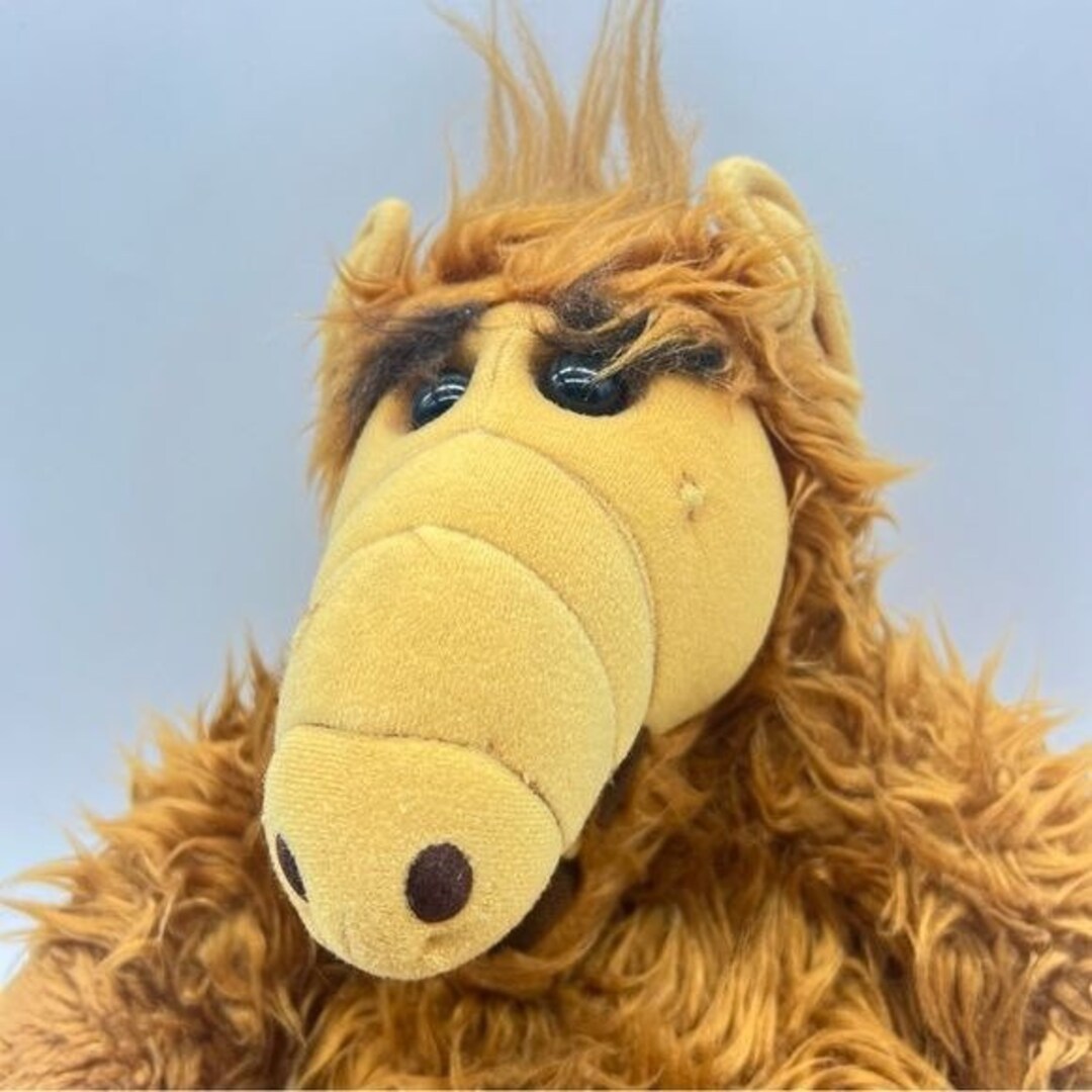 Alf Stuffed Animal Alien Creature Plush TV Show Star 1980s Vintage Toy