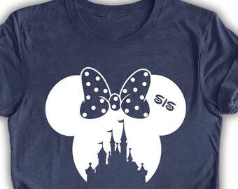 Disney Mom Tee, Custom Disney Shirts,  Disney Dad Tee, Disney Bro Shirt, Disney Sis Shirt, Mickey Mouse, Mickey Ears, Minnie Mouse, AN10001