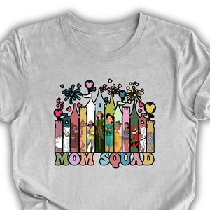 Disneyland Mom Squad Shirt,Happy Mother&#39;S Day Shirt,Mom Vacation 2024,Disneyland Mother&#39;S Day Gift Shirt,Disneyland Mom Squad Shirt, AN13011
