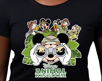 Animal Kingdom Shirt, Disney Characters, Couple Matching Shirts