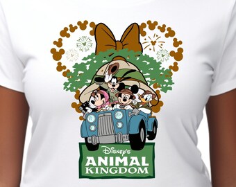 Disney Animal Kingdom Shirt, Mickey Mouse Safari, Disneyworld Trip