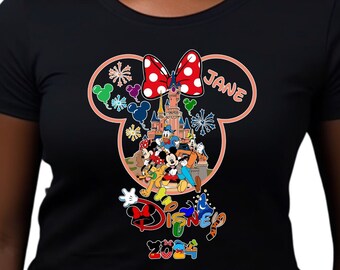 Disney Sis Shirt, Custom Disney Shirts, Disney Mom Tee, Disney Dad Tee, Disney Bro Shirt, Mickey Mouse, Mickey Ears, Minnie Mouse, AN10009