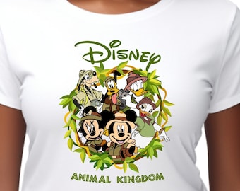 Disney Animal Kingdom Shirt, Mickey and Friends Tee
