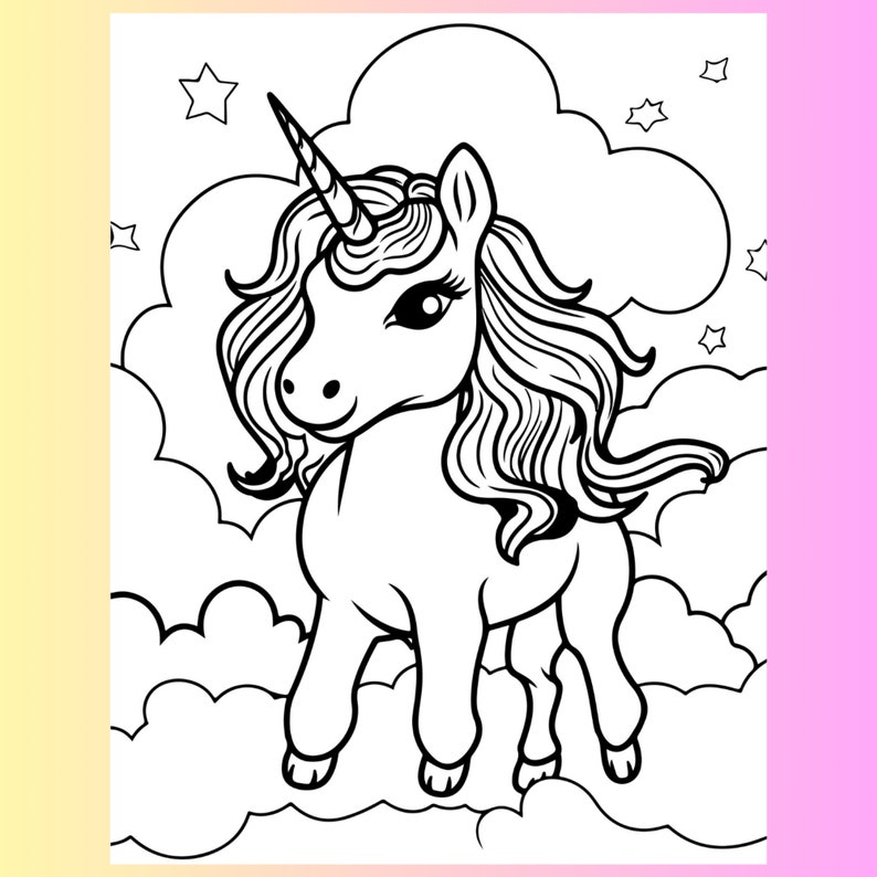 Horse &amp; Pony Coloring Pages Printable Coloring Pages for Boys and Girls ...