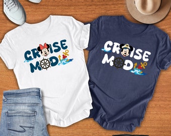 Minnie Mouse,Mickey Mouse,Disney Cruise Mode Shirt,Disney Cruise,Disneyworld Shirts,Mickey Cruise Mode,Minnie Cruise Mode, AN10031