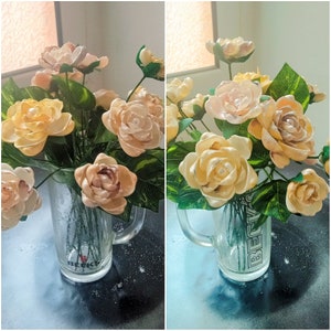 7 Unique Shell Roses - Beach Inspired Coastal Floral Arrangement ...