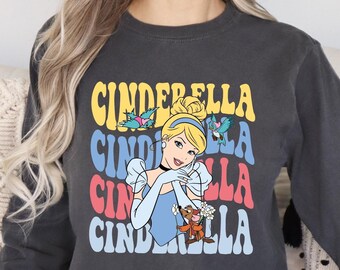 disney princess shirt, custom princess shirt, disney princess anna elsa snow white cinderella belle ariel shirts, comfort colors, 122329