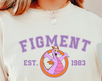 Disney Figment Shirt, Figment Shirt, Figment Dragon, One Little Spark, Epcot Figment Shirt, 120971