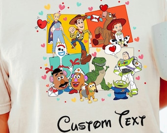 Toy Story, Custom Toy Story Shirt, Disney Toy Story Shirt, Toy Story Characters, Customize Toy Story, Comfort Colors, 120940