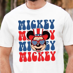 mickey mouse fourth of july shirt