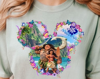 moana shirt, disney moana shirt, moana movie shirt, mickey ears, moana 2 movie shirts, disneyworld shirts, comfort colors shirt, 121739