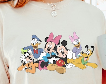 disney characters, Disney Trip shirt, Disneyland shirt, Disney Family Vacation shirt, comfort colors Disney Castle Shirt, 121028