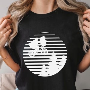 B.E.T. E.T. Phone Home Afro Shirt Movie Et Black