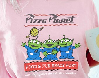 Disney Toy Story Pizza Planet Shirt, Comfort Colors,Walt Disney World's Hollywood Studios, Disney Pizza Planet Shirt, Disney Trip Tee,122906