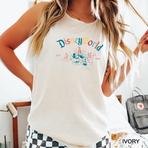 disneyword tank, disneyworld shirts, disney trip shirt, cotton tank top, disney tank top, disney family shirts, disneyland tank, 121076