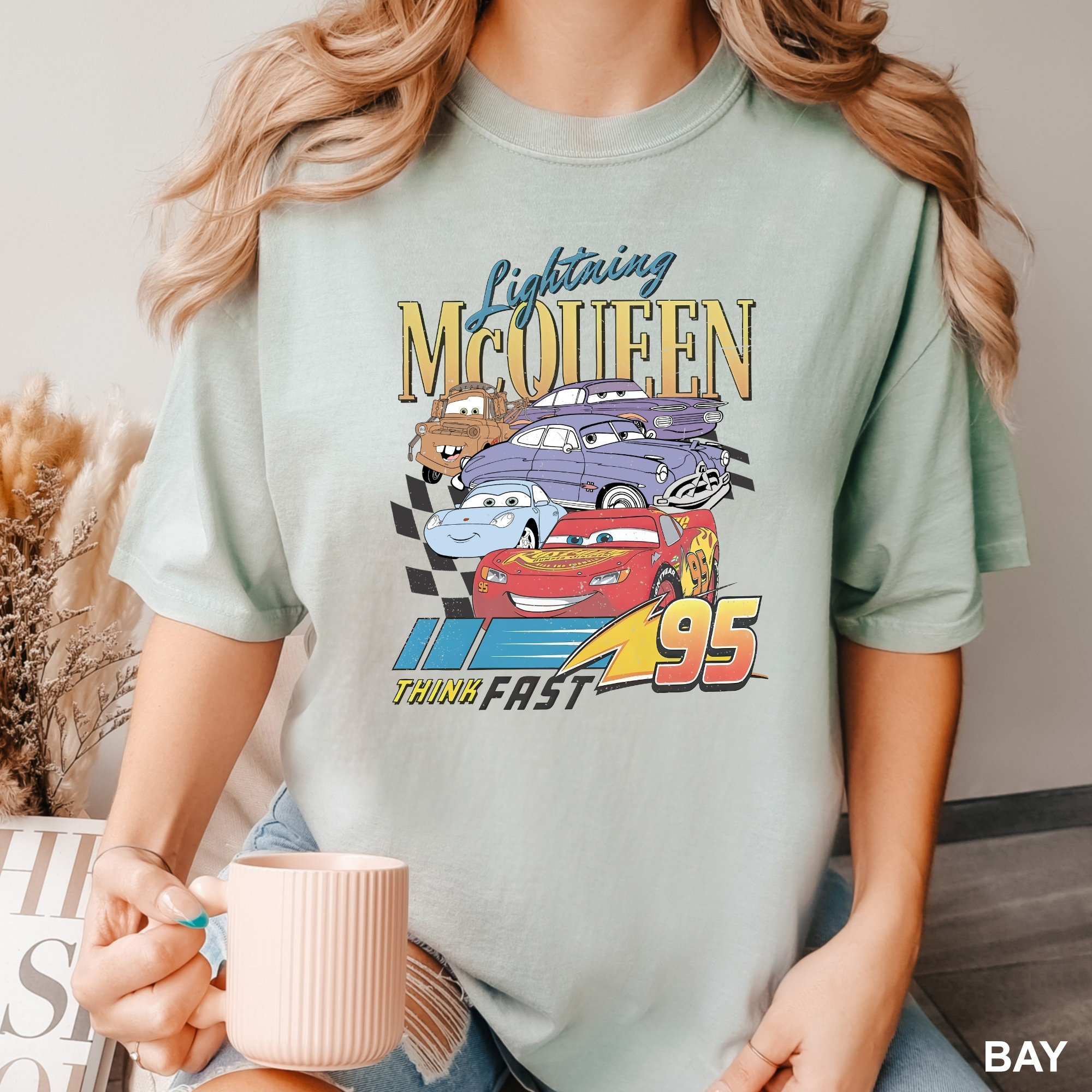 Lightning Mcqueen Lightning Mcqueen Shirt Lightning Mcqueen T Shirt Disney Cars Shirt Cars Shirt Comfort Colors 121351 Etsy