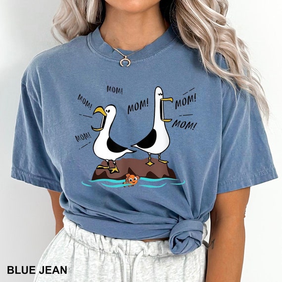 Finding nemo shirt, disney finding nemo, custom finding nemo seagulls, Disneyworld shirts, family matching shirt, comfort colors, 121950