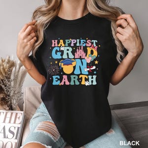 Happiest Grad On Earth Shirt, Minnie Mickey Grad Tee, Disney Graduation Shirt, Disney Graduation Trip Shirt, Comfort Colors Shirt, 122757