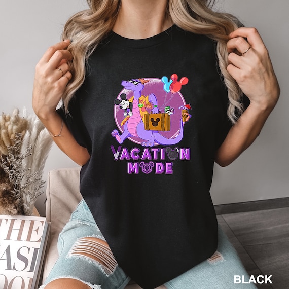 Disney Figment Shirt, Purple Dragon Shirt, Epcot Figment