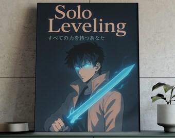 YBRAVO Solo Leveling Igris Manga Fanart Poster Decorative Painting...