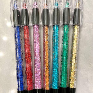 Glitzer FARBKOMPLETT Glitzernder Kugelschreiber