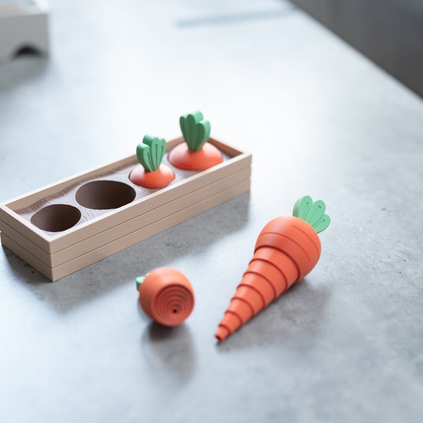 Carrot Garden Layered Fidget Toy