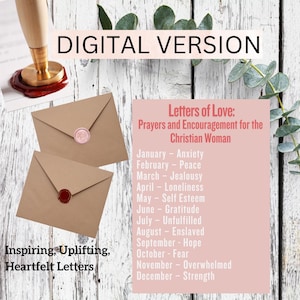 Cartas de Amor: Oraciones y Ánimo para la Mujer Cristiana - Servicio de Correo Mensual / Diciembre DESCARGA DIGITAL