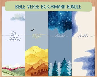 Marcador de fe inspiradora, Jesús te ama, afirmación cristiana, accesorio de libro, sorteo de grupo de estudio bíblico, regalo de maestro, descargable