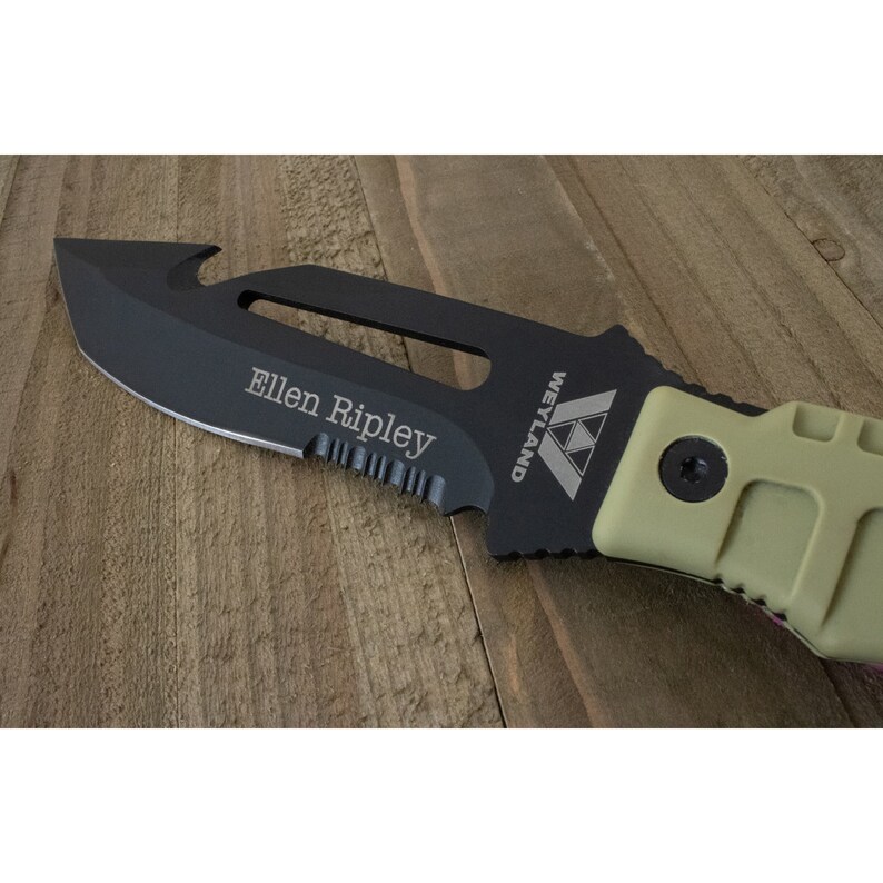 Custom Engraved Tactical Survival Knife Etsy