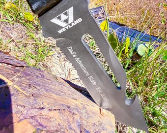 Custom Engraved Survival Knife – Personalized Tactical Hunting Gift