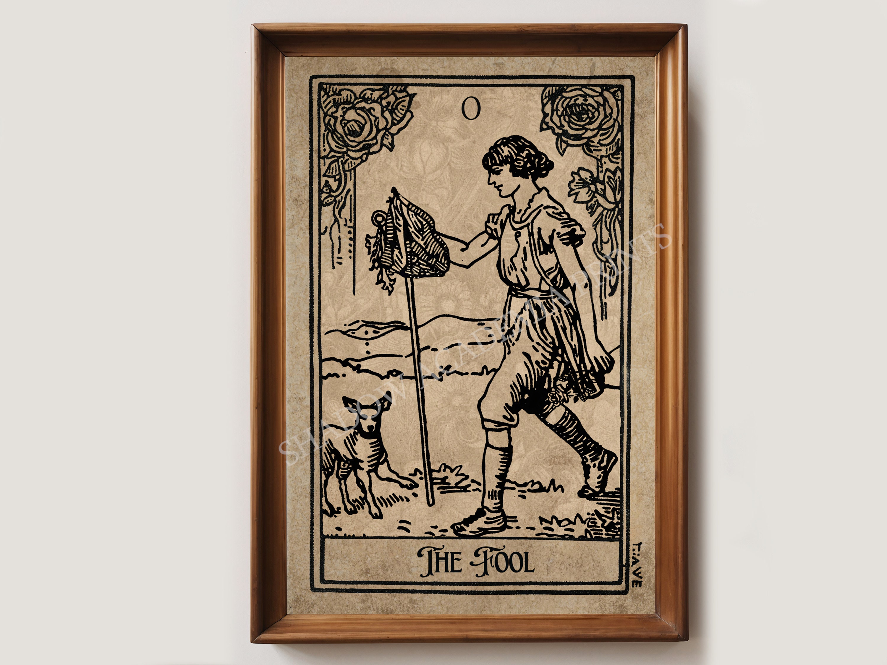 Vintage Aquarian Tarot Card Deck Entitled The Fool 1970