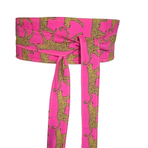 Pink Obi Belt - Etsy display picture 3