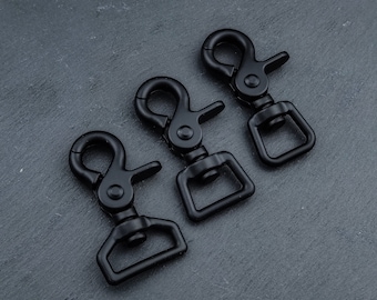 Trigger Pivotant Snap - Noir 16mm, 20mm, 25mm Fournitures d’artisanat et accessoires pour les projets en cuir