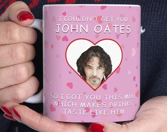 Tastes Like John Oates Mug - Customized Celebrity Coffee Mug & Funny John Oates Gift Idea for her and for him