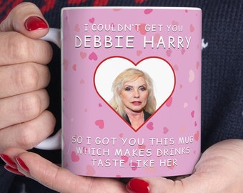 Tastes Like Debbie Harry Mug - Customized Celebrity Coffee Mug & Funny Debbie Harry Gift Idea for her and for him