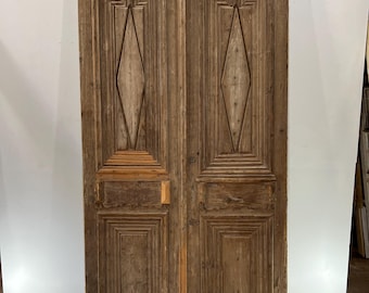 130 Year Old Hand Carved Antique Doors