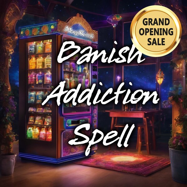 Banish Addiction Spell - potent spiritual antidote, intricately crafted by the most skilled spell caster to amplify your therapy.